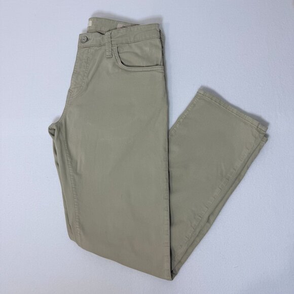 Mavi Other - Mavi Jeans Zach Straight Leg Mens Khaki Pants Size 34/32 Cotton Blend